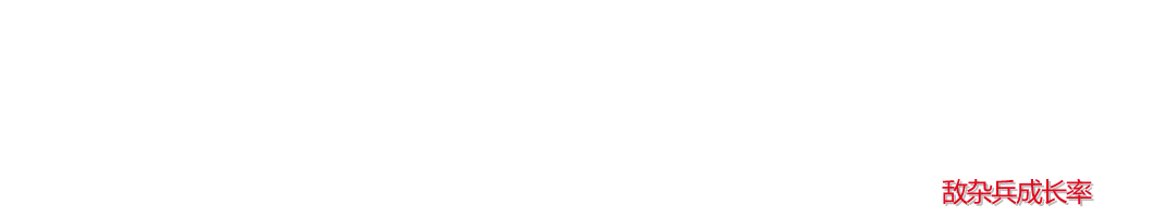 敌杂兵成长率